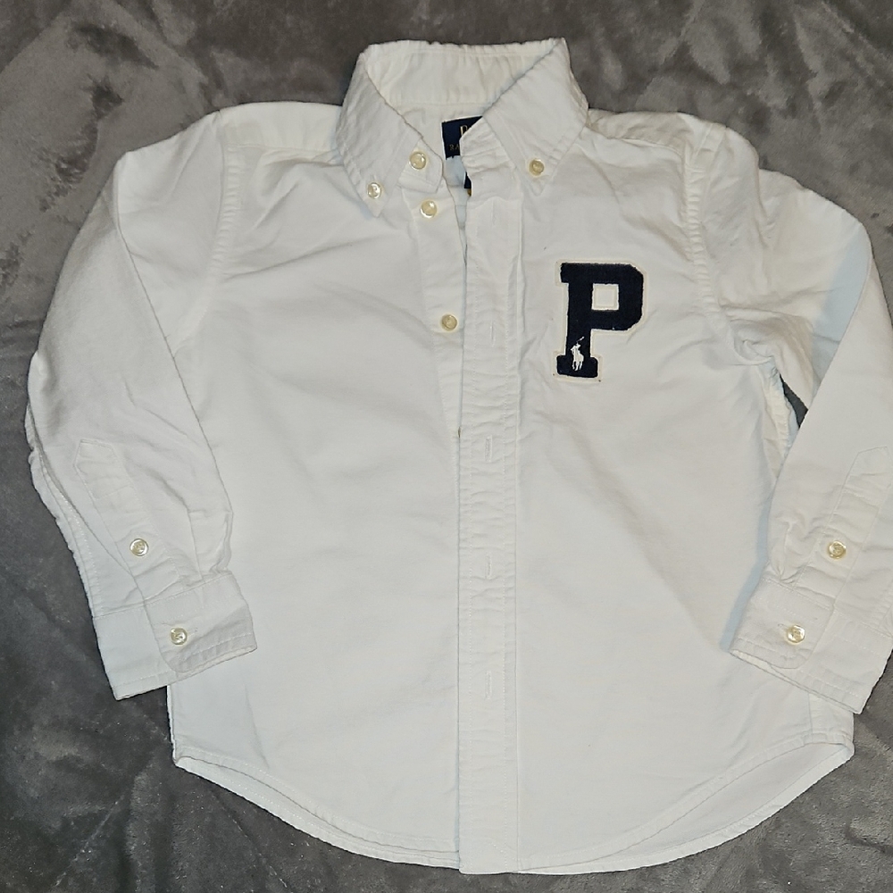 Polo by Ralph Lauren Kids White Button-Down Shirt